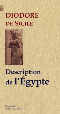 Bibliothèque historique Tome 1 - description de l'Egypte