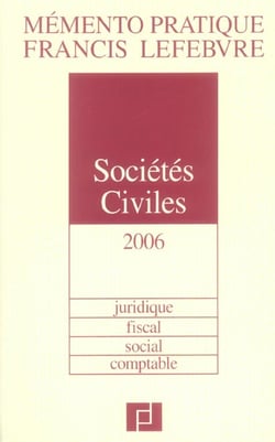Societes civiles (édition 2006)