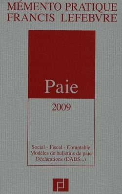 Mémento paie 2009