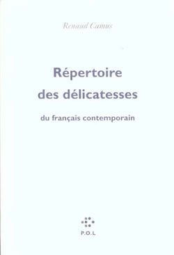 Répertoire des délicatesses du français contemporain