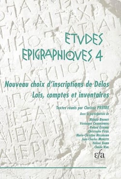 Nouveau choix d'inscriptions de délos - lois, comptes et inventaires