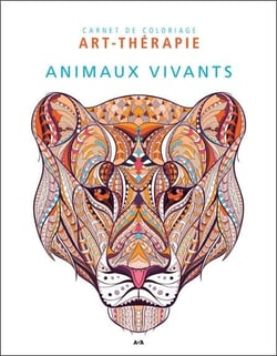 Animaux vivants - carnet de coloriage art-thérapie