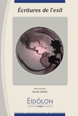 Eidôlon : écritures de l'exil