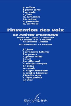L'invention des voix - 22 poètes d'espagne