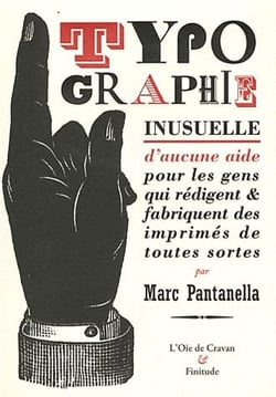 Typographie inusuelle