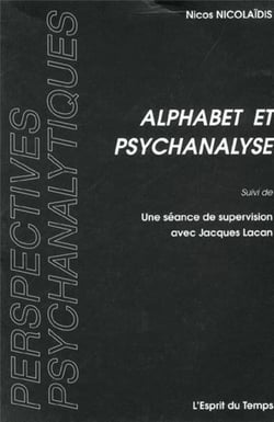 Alphabet et psychanalyse