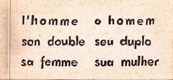 Lampaiào - l'homme, son double, sa femme