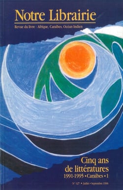 Cinq ans de littératures, 1991-1995 - caraïbes t.1