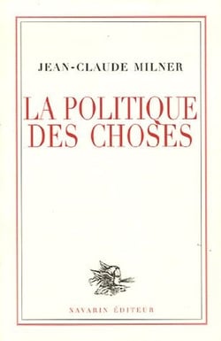 La politique des choses.