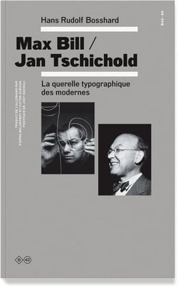 Max Bill contre Jan Tschichold