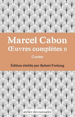 Marcel Cabon Oeuvres complètes II