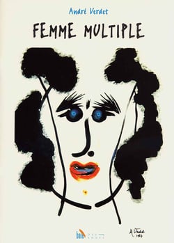 Femme multiple, 12 poemes de verdet, 8 linogravures de victor bauer