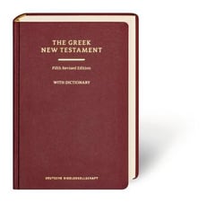 The greek new testement with dictionnary red  5 ed 28