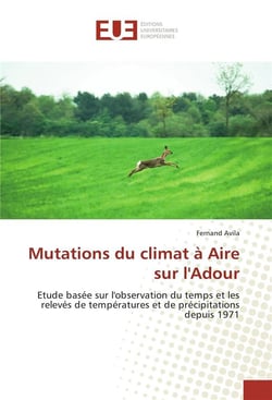 Mutations du climat a aire sur l'adour