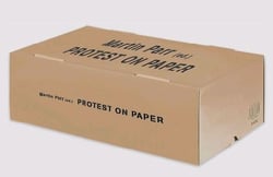 Protest on paper presented by martin parr (5 vol. in a box)