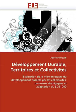 Developpement durable, territoires et collectivites