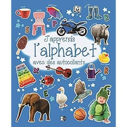 J'apprends l'alphabet avec des autocollants