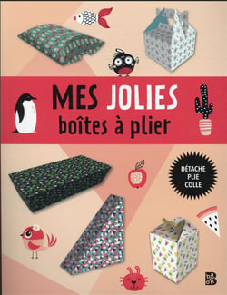 Mes jolies boîtes à plier : rouge