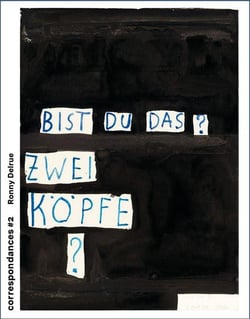 Ronny delrue correspondances #2