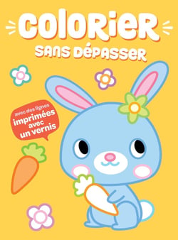 Lapin - Colorier sans dépasser