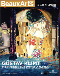 Gustave klimt une immersion dans l'art et la musique  (fr/ang) - a l'atelier de lumieres