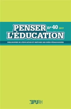 Penser l'éducation, n° 40/2017