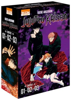 Jujutsu Kaisen : coffret Tomes 1 à 3