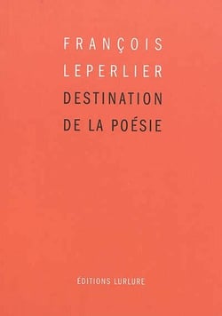 Destination de la poésie