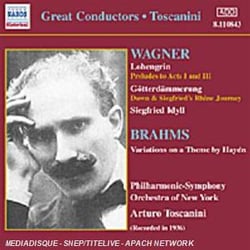 Wagner - Brahms - Toscanini