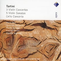 3 concertos pour violon, 5 sonates pour violon, concerto pour violoncelle