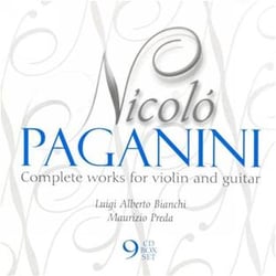 Integrale des oeuvres pour violon et guitare - CD