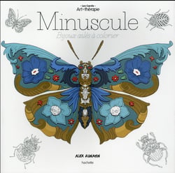 Art-thérapie - minuscule - bijoux ailés à colorier