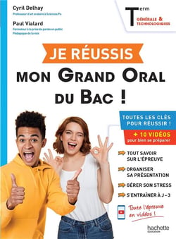 Je réussis mon grand oral du bac ! - terminale
