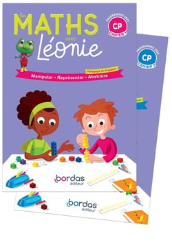 Les maths avec Léonie : CP - Cahier de l'élève 1 et 2 (édition 2024)