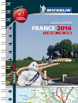 Mini Atlas France Plastifie 2014