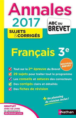 Brevet 2017 Francais