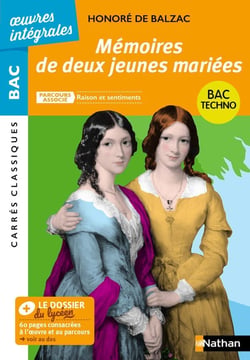 Oeuvres intégrales - Bac Tome 95 : mémoires de deux jeunes mariées - bac techno (édition 2022)