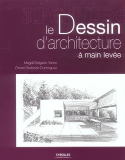 Le dessin d'architecture a main levee