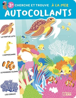 Cherche et trouve : Autocollants : A la mer