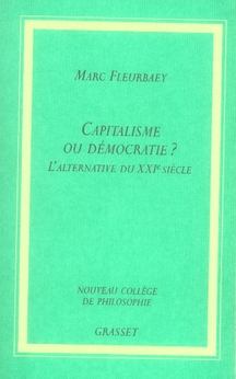 CAPITALISME OU DEMOCRATIE