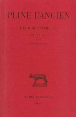 Histoire naturelle - livre V, 1e partie