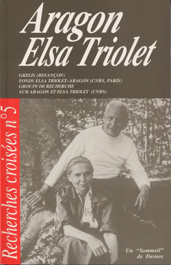 Recherches croisées, Aragon/Elsa Triolet N°5