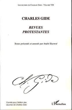 Charles Gide Tome 8 - revues protestantes