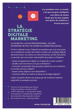La stratégie digitale marketing : ne râtez pas le coche ! guide pratique pour votre vie professionnelle
