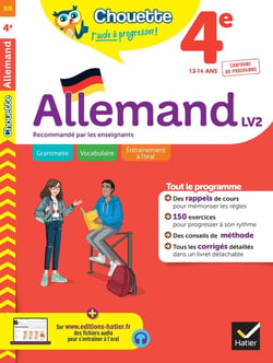 Chouette - Allemand 4e - LV2 (A1+, A2)