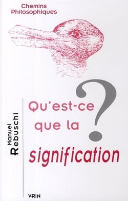 Qu'est-ce que la signification ?