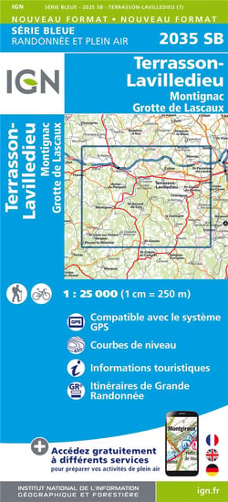2035Sb Terrasson/Lavilledieu/Montignac/Grotte De L