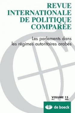 Revue internationale de politique comparée n.2008/2 - les parlements dans les régimes autoritaires arabes