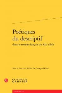 Poétiques du descriptif dans le roman français du XIXe siècle
