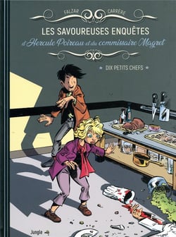 Les savoureuses enquêtes d'Hercule Poireau et du commissaire Magret - dix petits chefs